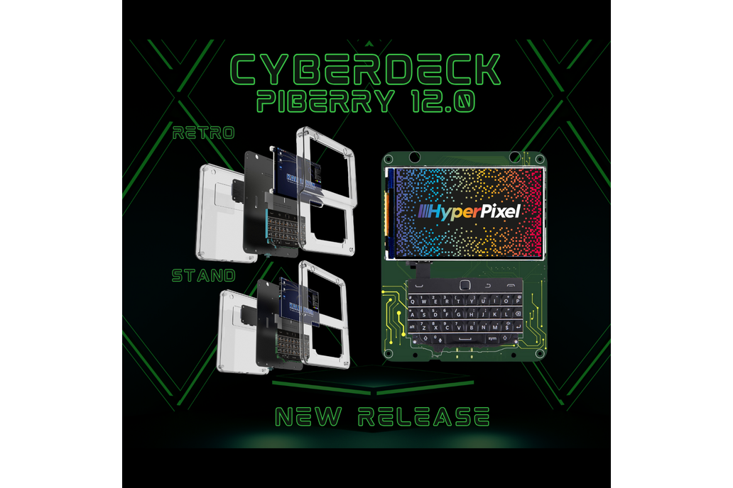 PiBerry 12.0 - Portable Pi Zero 2W 1
