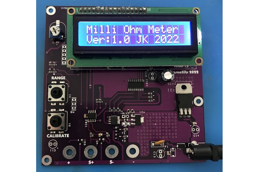 Milli Ohm  Resistance Meter 1