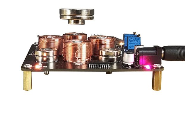 Push-down Magnetic Levitation Electronic DIY
