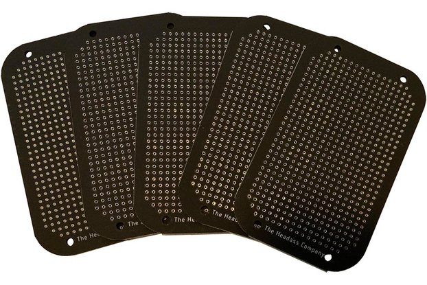 5 x Headass Perfboard: Grid