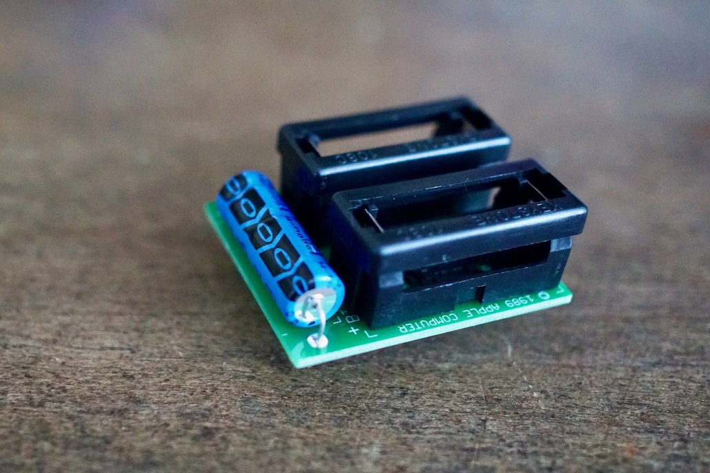 Apple Macintosh II and IIx Battery Board 1