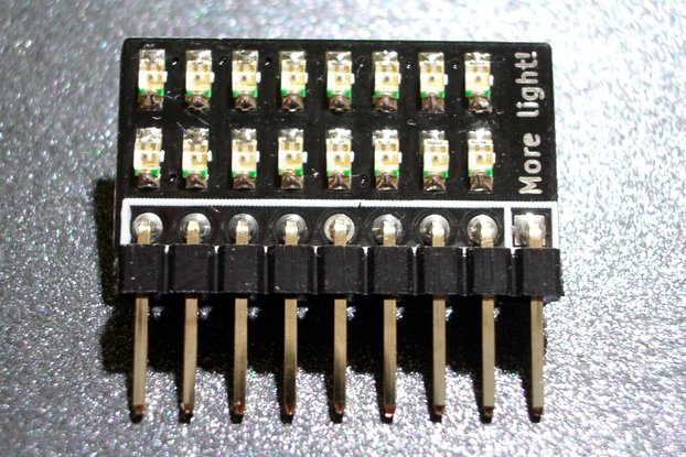 8-bit LED indicator