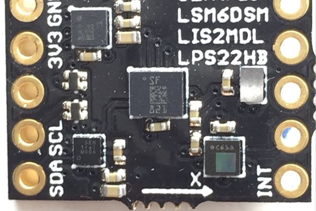 Ultimate Sensor Fusion Solution - LSM6DSM + LIS2MD