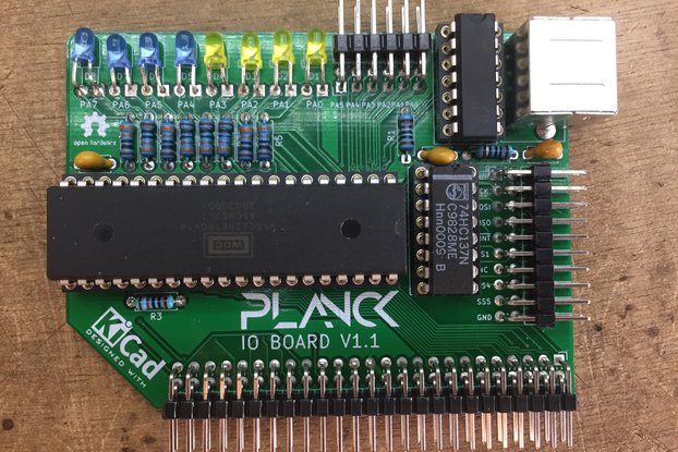 Planck 6502 I/O board