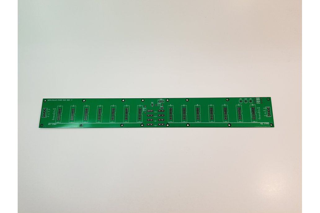 Moraydular Power Bus Wide- Eurorack - PCB Only 1