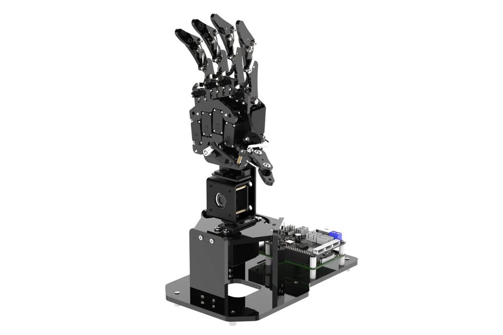 uHandPi: Hiwonder RPI Robotic Hand with AI Vision 1