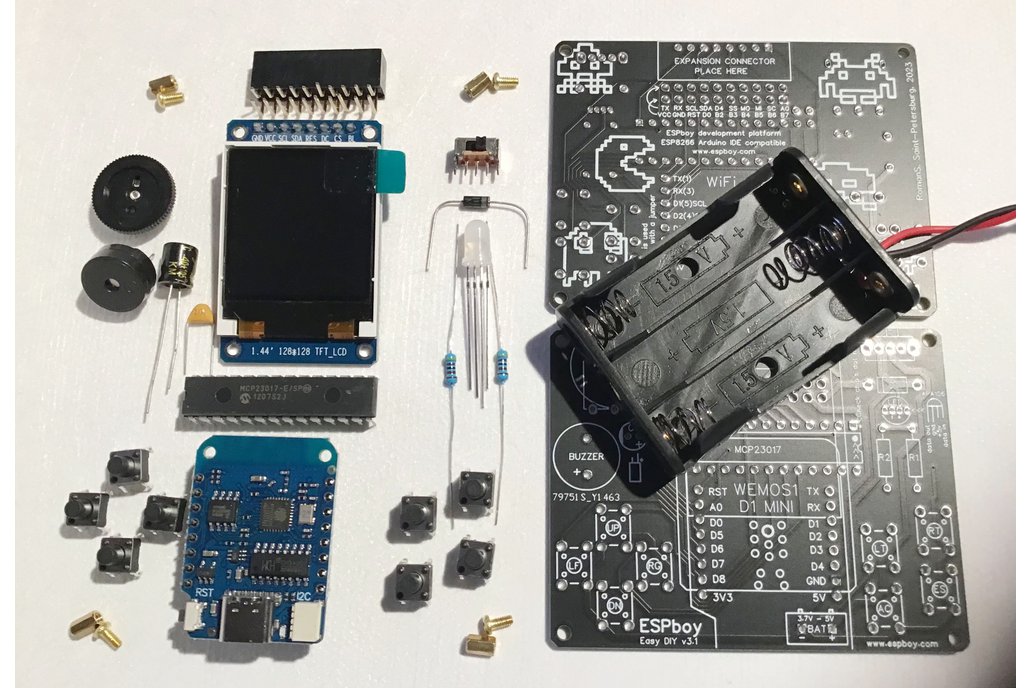 ESPboy:Kit - homebrew gadget/development platform 1