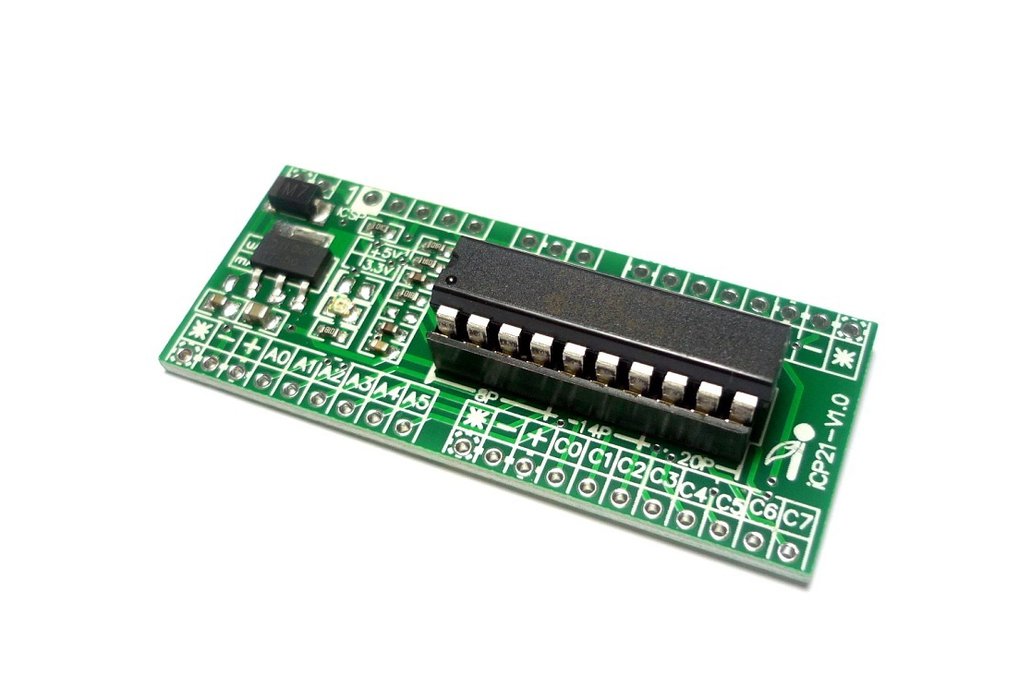 iCP21- Microchip 8, 14 & 20 pins PIC16﻿  IO Board 1