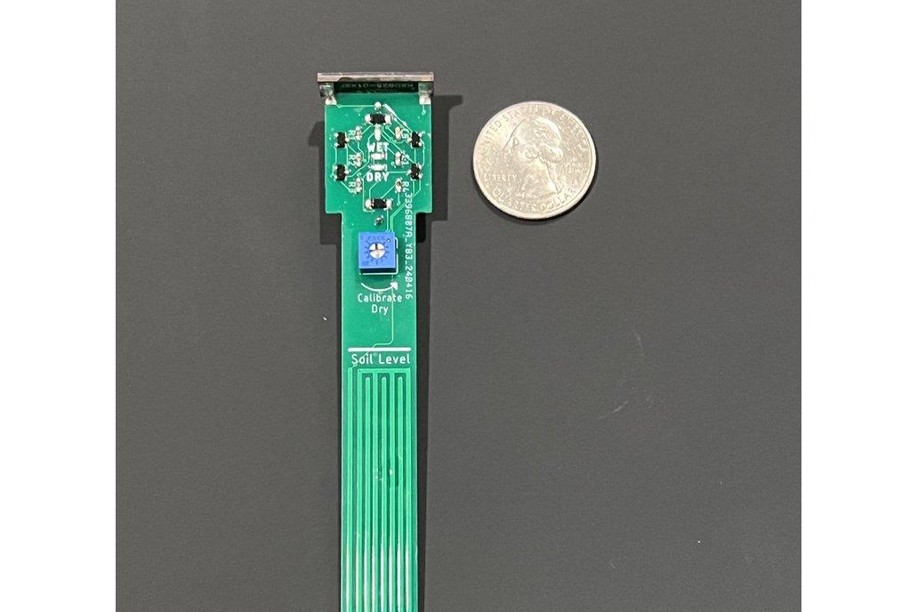 Solar powered soil moisture sensor 1