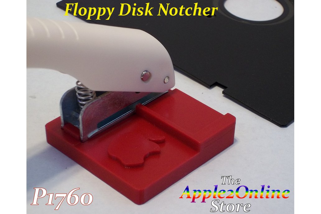 5.25" Floppy Disk Notcher for Apple II & others 1
