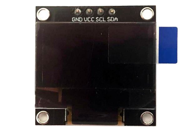 0.96 inch 128*64 OLED 4 Pin SPI IIC SSD1306 Blue