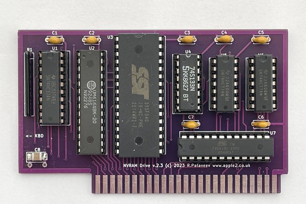 ProDOS NVRAM Drive 512kB v2.3 for Apple II