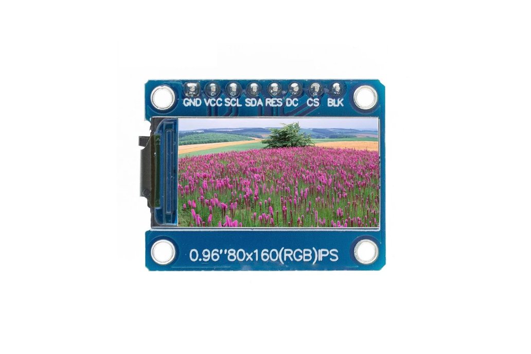 Smart electronic display module with HD TFT LCD 1