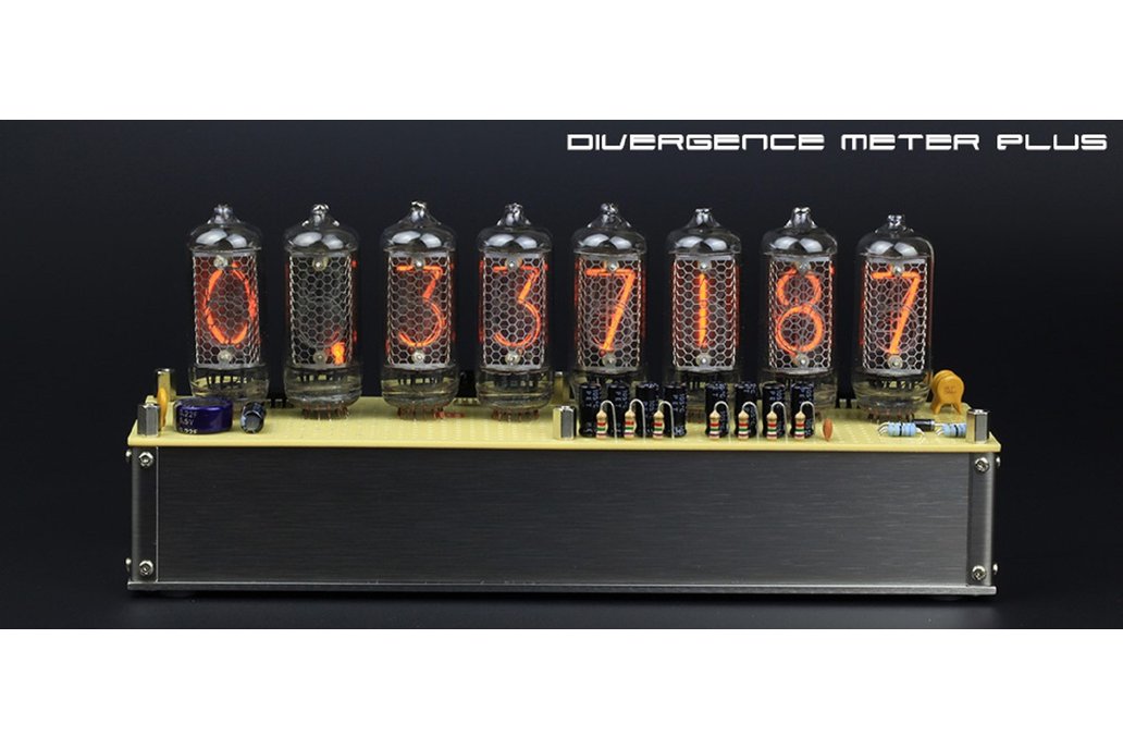 Divergence Meter From Nixie Clocks On Tindie