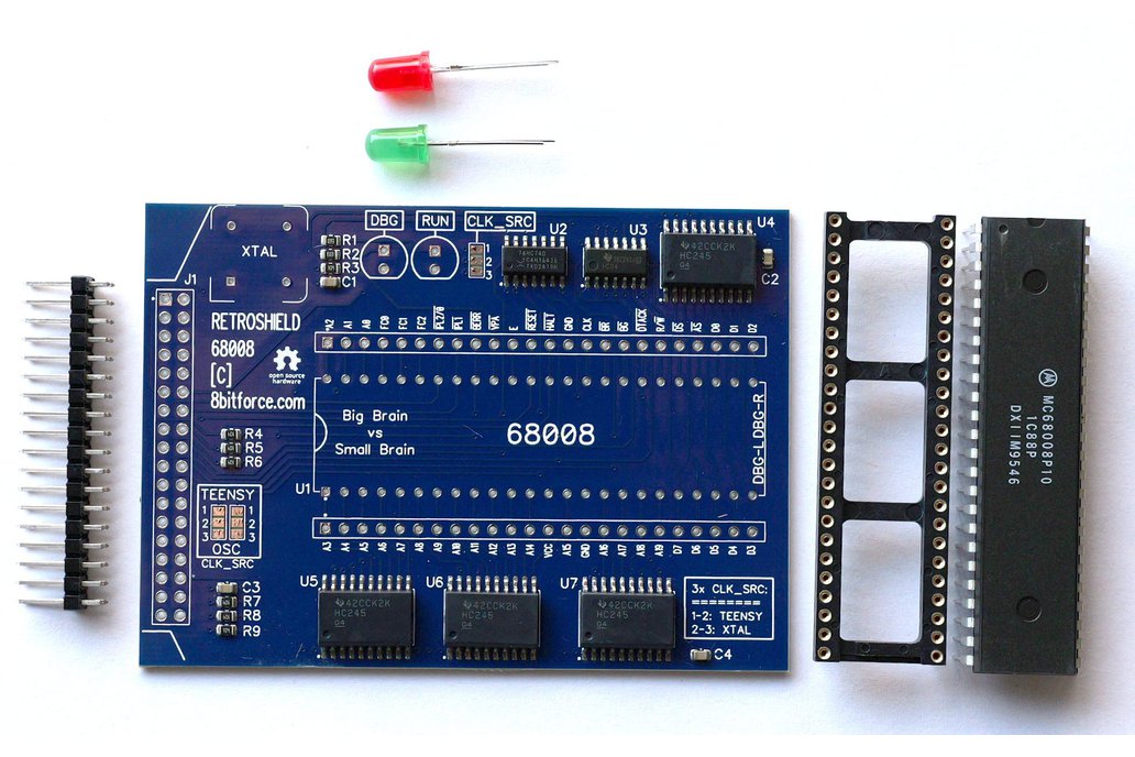 RetroShield 68008 for Arduino Mega 1
