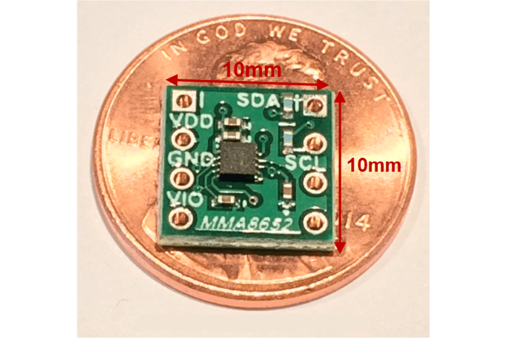 smMOTN-MMA8652 3-Axis Motion Sensor 1
