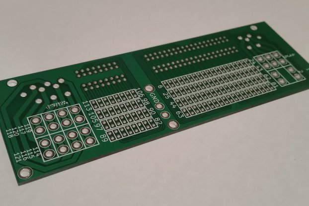 ECU 121p connector - bare PCB