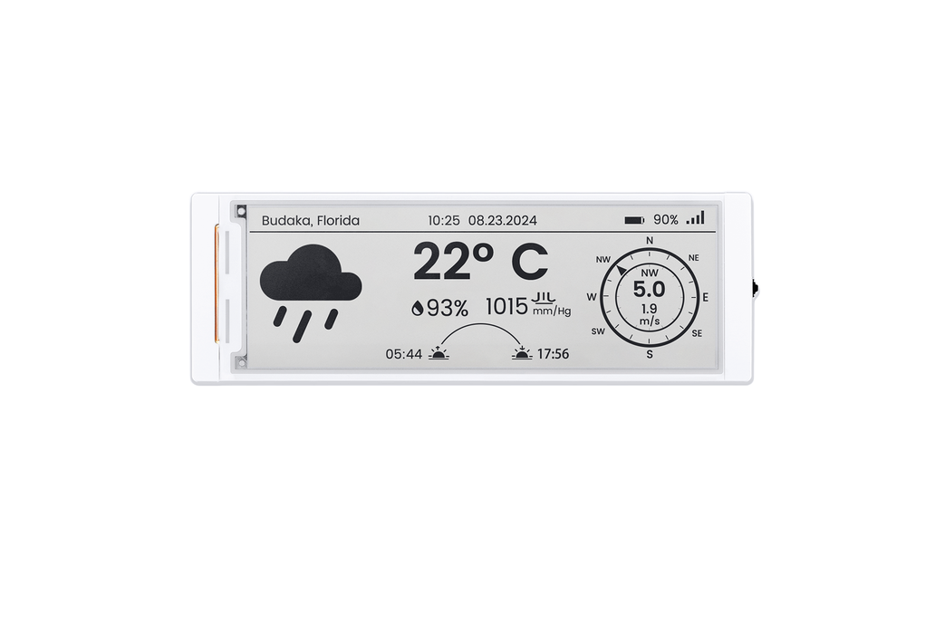 CrowPanel ESP32 5.79” E-paper HMI Display 272*792 1