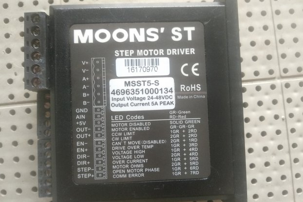 2 phase step driver MSST-5S, MOONS' ST driver