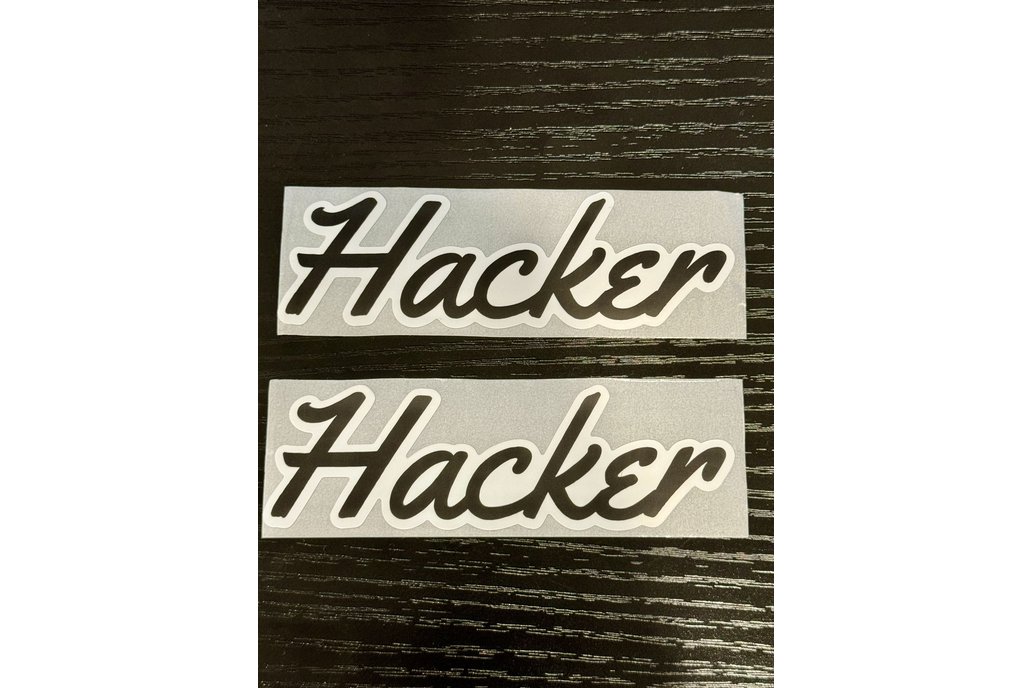Hacker Sticker x2 1