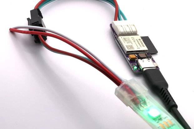 Tiny sound reactive LED strip controller (USB-C)