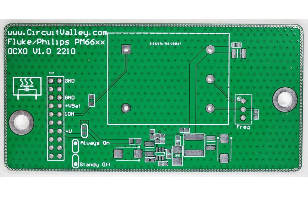 Fluke Philips PM6680 OCXO 10MHz Oscillator PCB 1