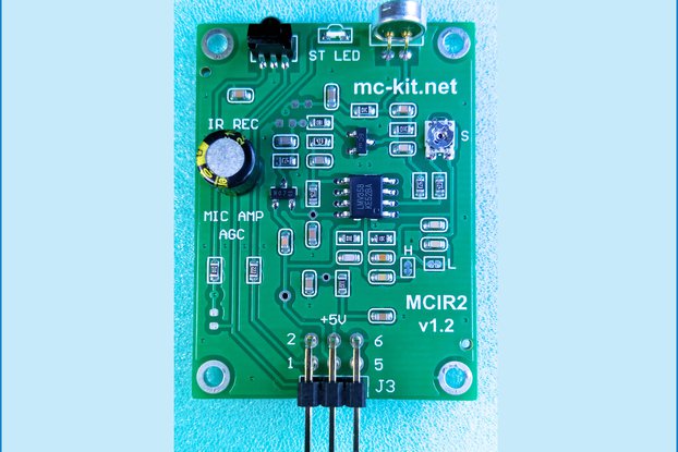 MCIR2 AGC Microphone Amplifier IR remote receiver