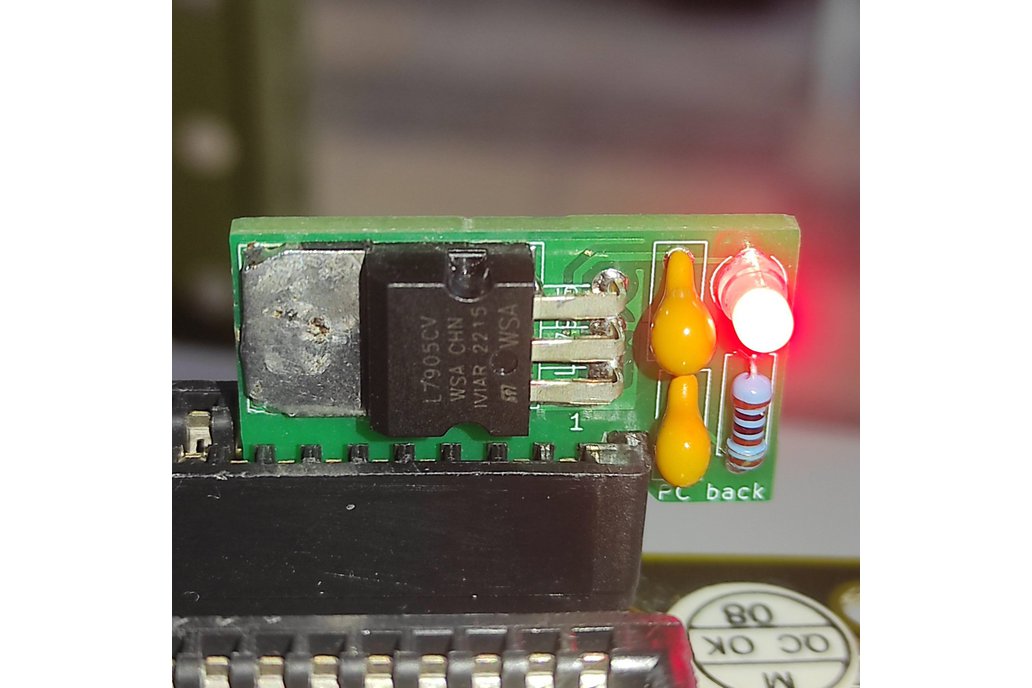 Mini ISA PCB to Supply -5V to your Retro MB 1