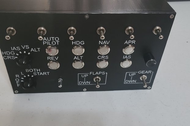 Switch Panel | Auto Pilot Panel | Button Box