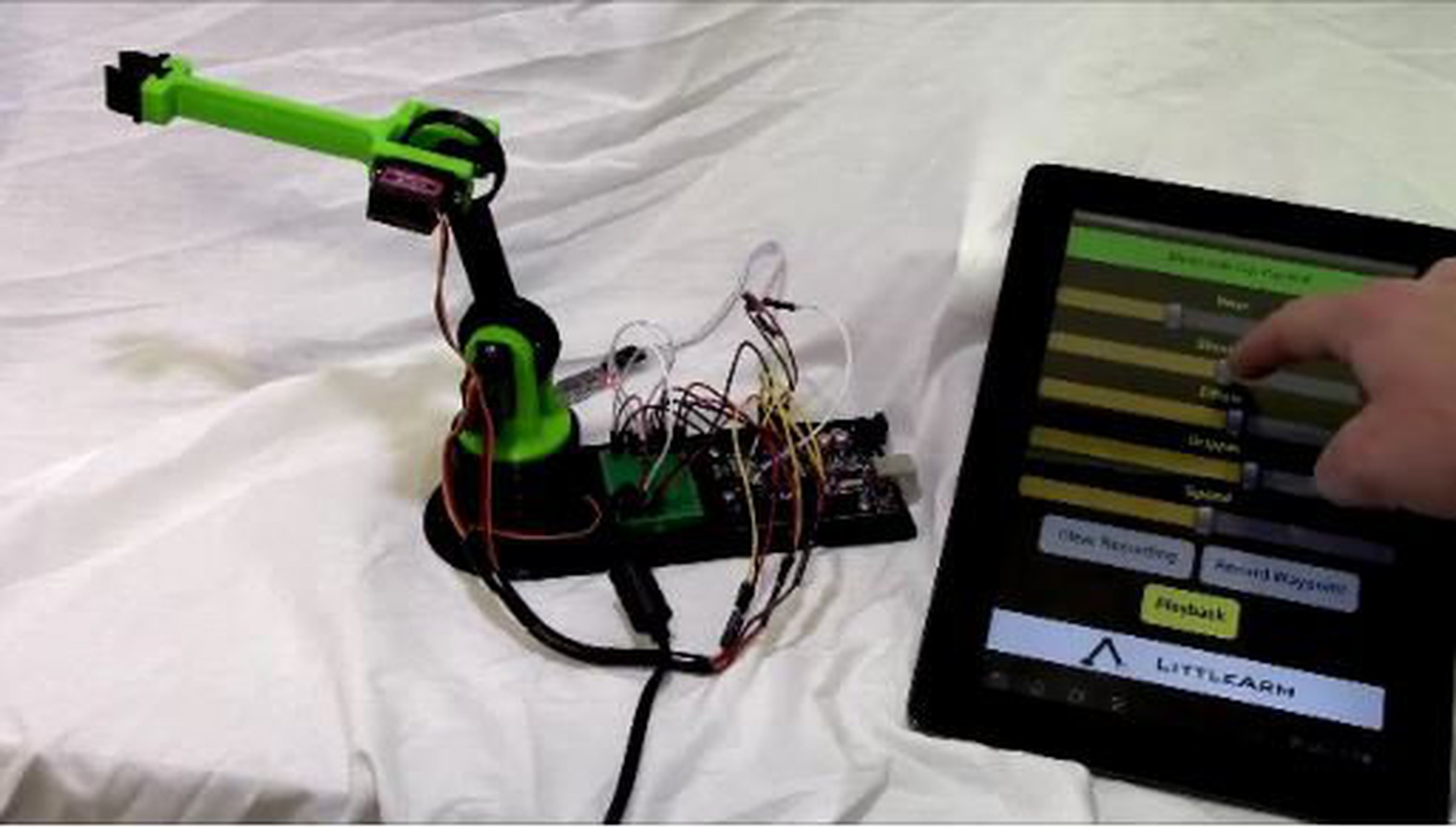 Image result for LittleArm Big: 3D Printed DIY Robot Kit