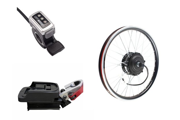 Makita 18V Powered e-Bike 20inch Front Wheel Kit