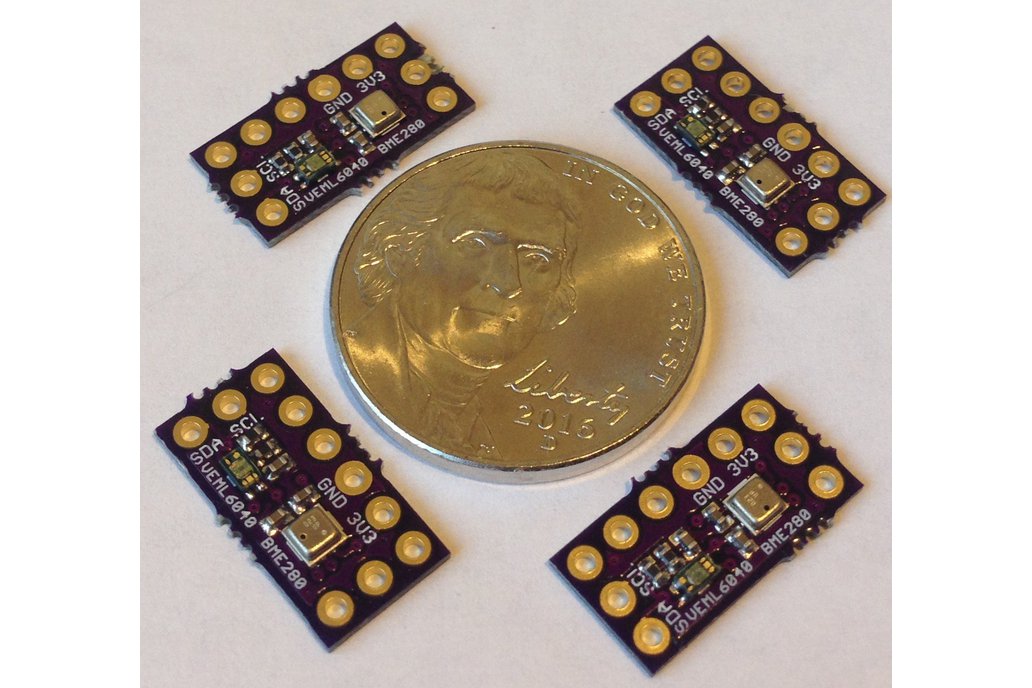 BME280+VEML6040 Add-On for Ladybug 1