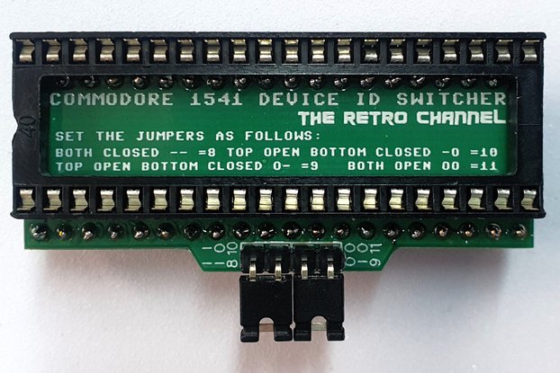Commodore 1541 device ID switcher