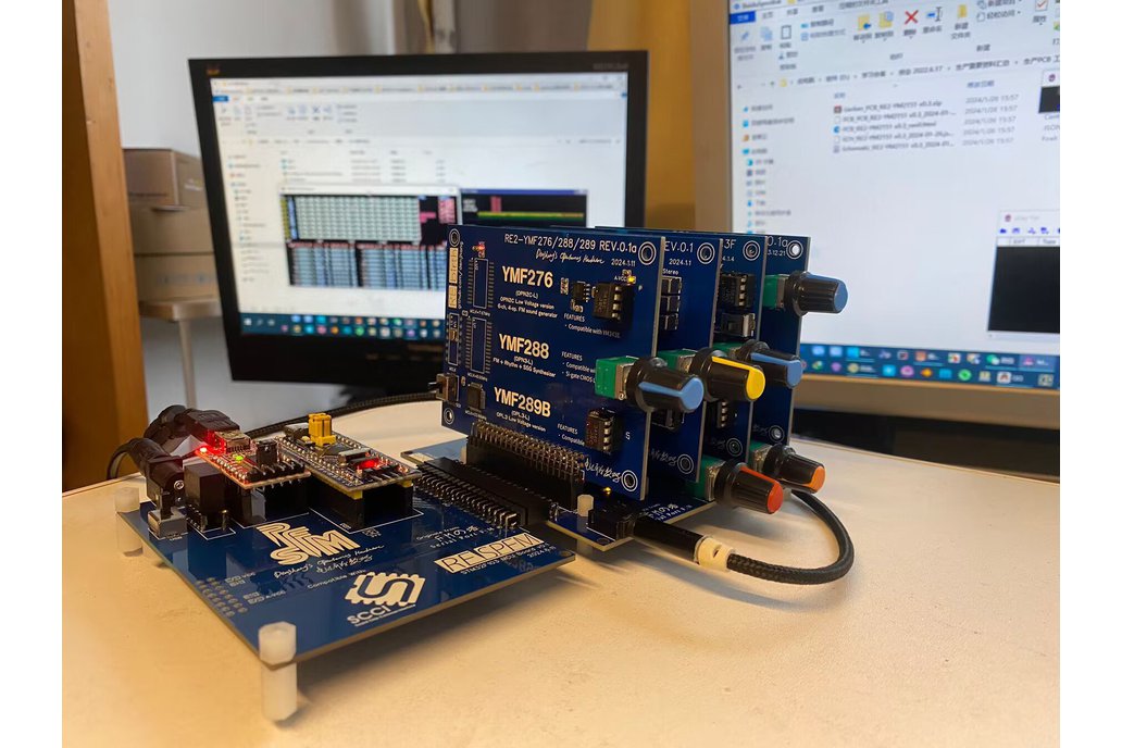 STM32-RESPFM - 4 slots Modular Chiptune Host 1