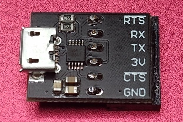 USB CDC Serial Adaptor (3.3v)