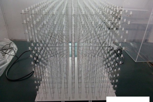 Diy Kit - AuraCube - rgb Led Cube 12x12x12 3D Cube