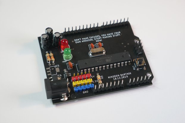 DIY Simplified Arduino PCB