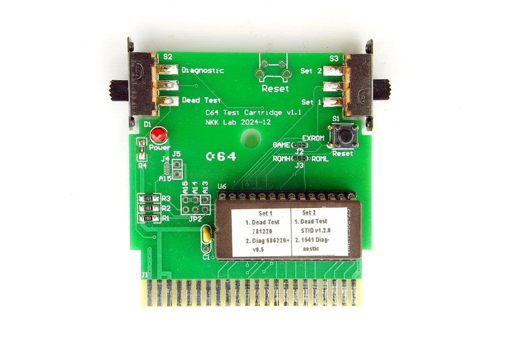 4in1 Diagnostic Cartridge for Commodore 64 1