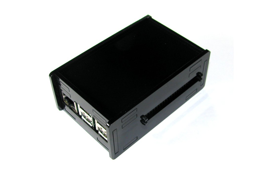 Raspberry Pi B+ Black Case 1