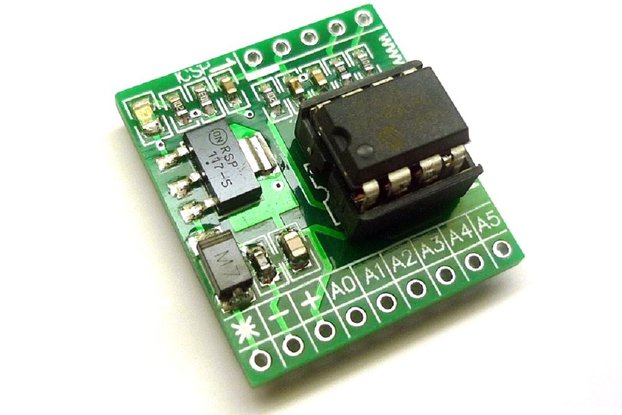 iCP07- Microchip 8-pin PIC12 IO Development Board 