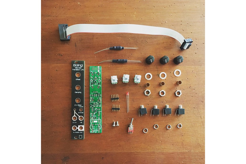 Boing Transistor LPG - Eurorack DIY kit 1