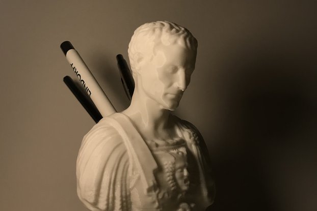 Julius Caesar 3D Printed Pencil/Pen Holder