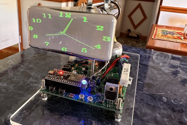 Mini Oscilloscope Clock 3SP1 Cathode Ray Tube 3"
