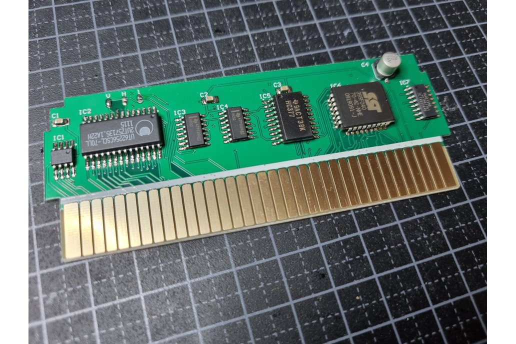 UNROM512 NESMaker Compatible NES PCB, SMD prebuilt 1