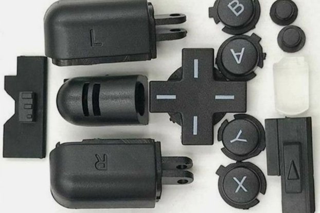 Nintendo DS Lite Buttons for MintyPiPico
