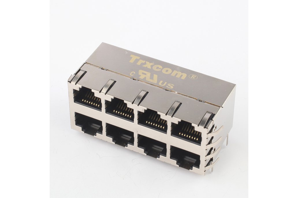 2x4 Multiple Ports RJ45 Integrated Connector 1