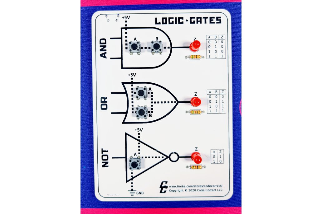 Logic Gates Learning Kit #1 - Switches 1