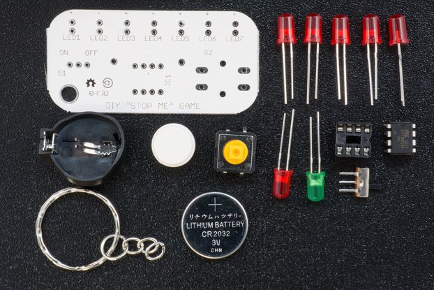 STOP ME GAME - DIY Learn to solder KIT