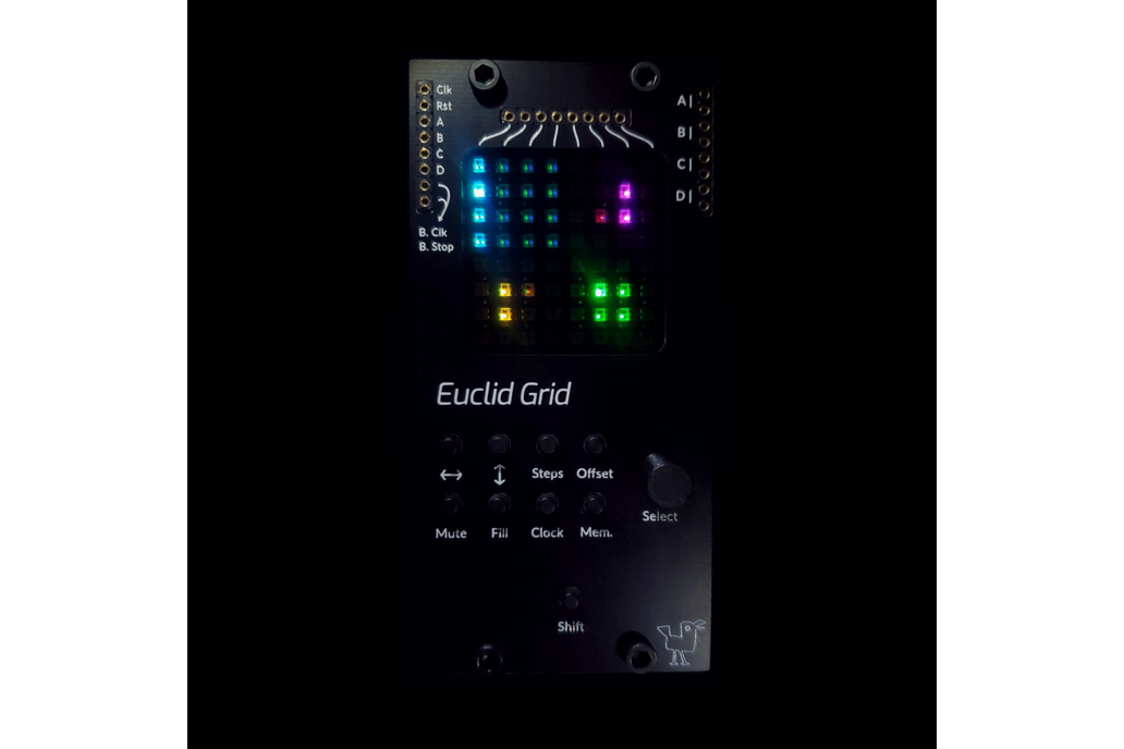 Kyaa's Euclid Grid: euclidian sequencer for AE 1