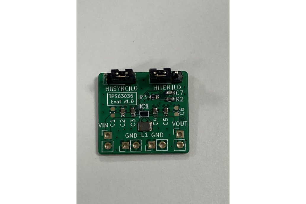 TPS63036 Buck/Boost Mini Evaluation Board 1